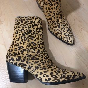 Matisse Caty Boots | Animal Print Cowhide